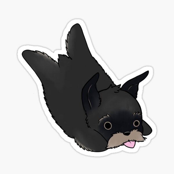 Lil Buddies: Schnauzer Sticker