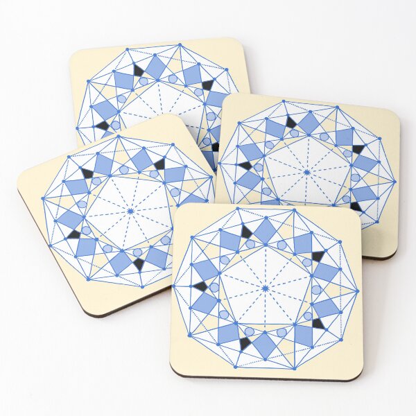 Item preview, Geometric Diamond - Blue designed and sold by Arkneer.