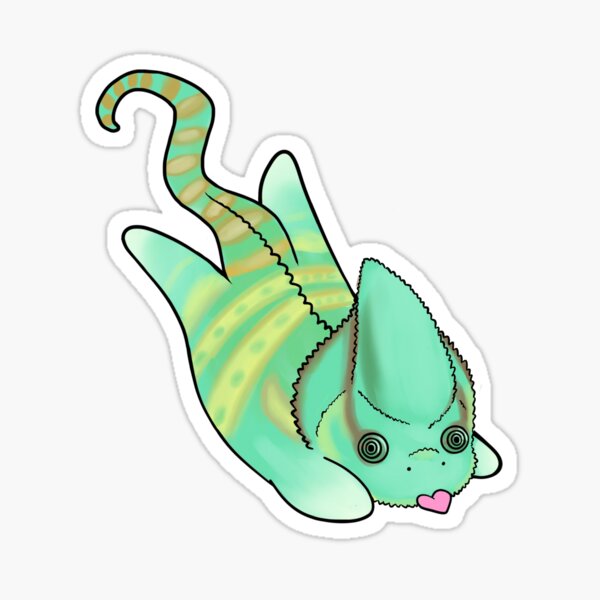 Lil Buddies: Chameleon  Sticker