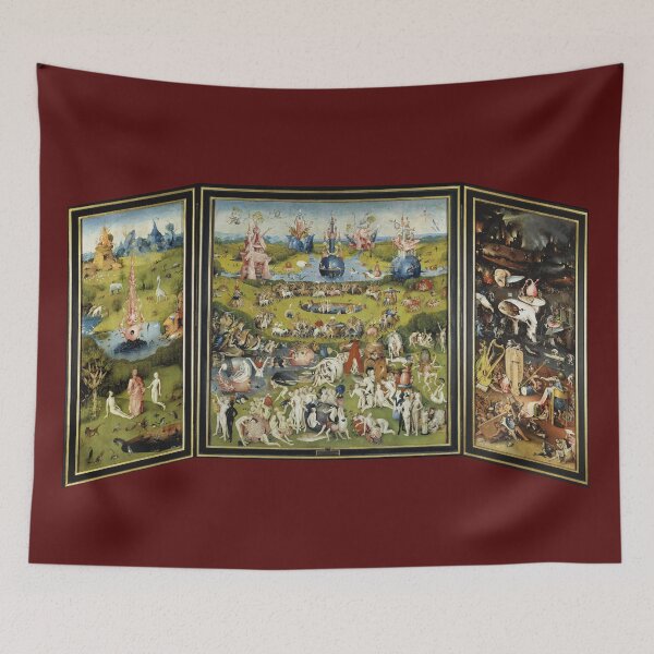 Item preview, Hieronymus Bosch "The Garden of Earthly Delights" painting triptych designed and sold by DAGHO.