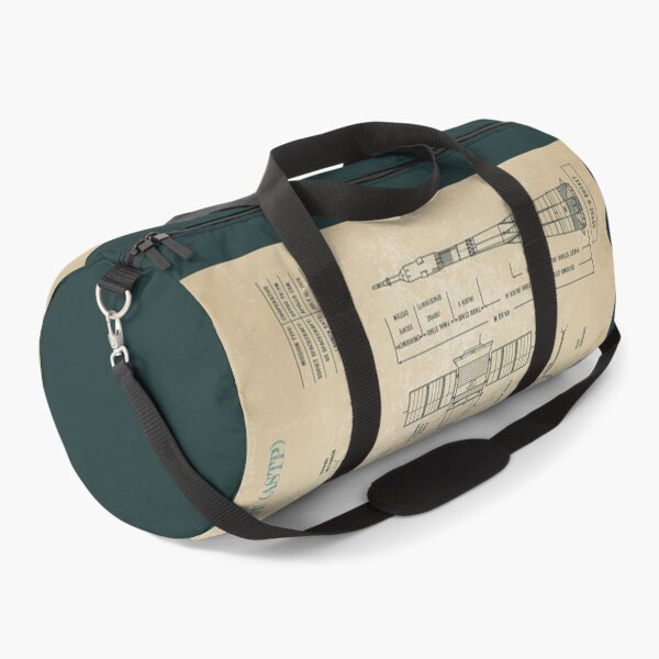 Apollo Soyuz Test Project - ASTP (Parchment) Duffle Bag
