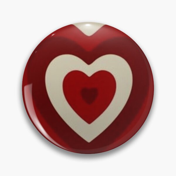 Item preview, Vintage Cherry red heart designed and sold by faerieyoo.