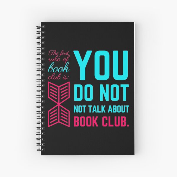 Item preview, The first rule of book club. designed and sold by cesarpadilla.