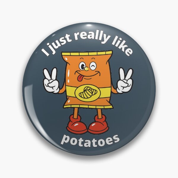 Item preview, I Just really like Potatoes- Funny gift Ideas for Potato Lovers designed and sold by EvaWolf.