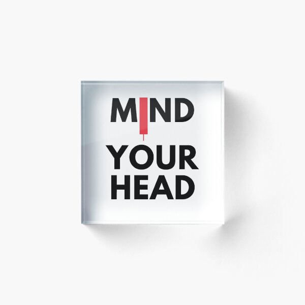 Item preview, Mind Your Head (artwork 4 Black) designed and sold by TraderShirts.