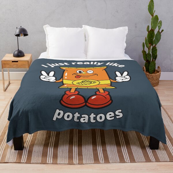 Item preview, I Just really like Potatoes- Funny gift Ideas for Potato Lovers designed and sold by EvaWolf.