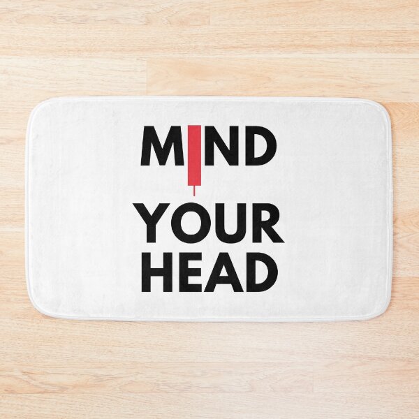 Item preview, Mind Your Head (artwork 4 Black) designed and sold by TraderShirts.