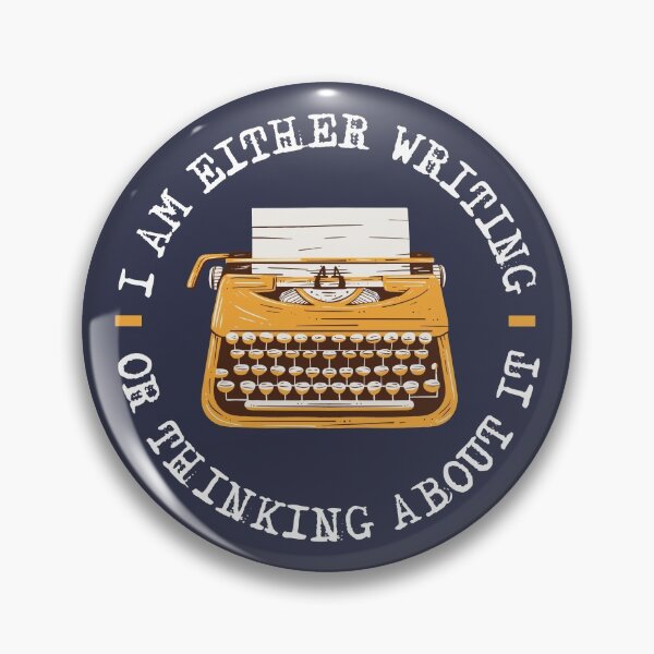 Item preview, I Am Either Writing Or Thinking About It - Writer And Author designed and sold by mimamour.