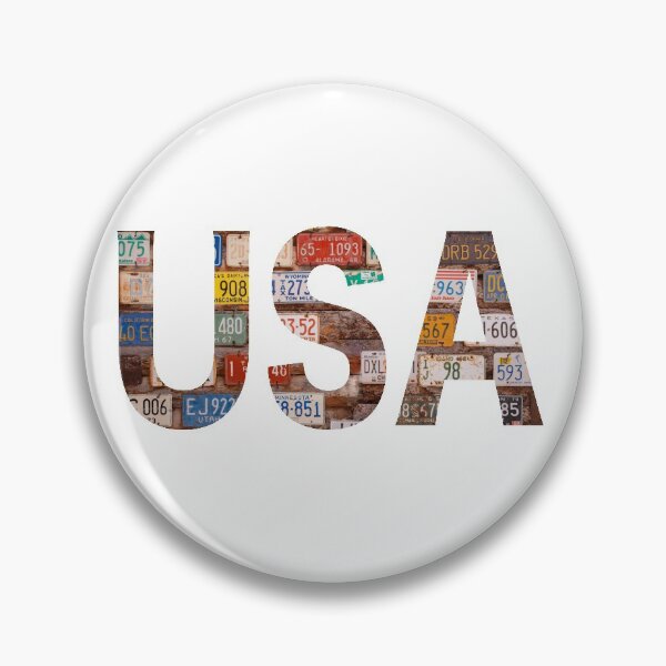 Item preview, USA Licence Plate Text designed and sold by LizzieMaher.