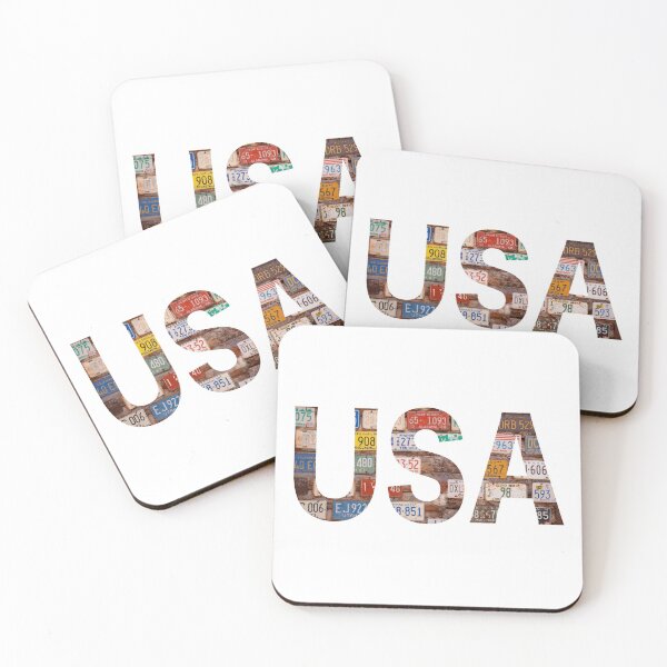 Item preview, USA Licence Plate Text designed and sold by LizzieMaher.