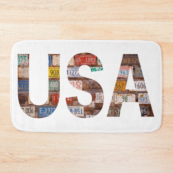 Item preview, USA Licence Plate Text designed and sold by LizzieMaher.