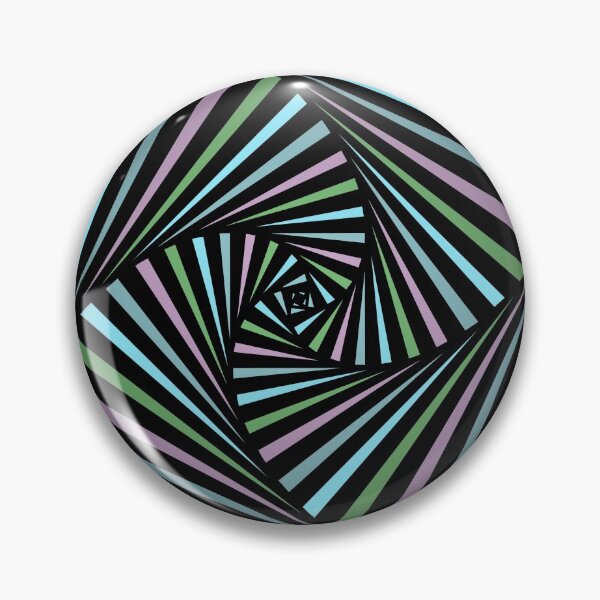 Item preview, Black Lines Spiral 6 Opt Art Optical Ilusion Sacred Geometry Psy Art designed and sold by OtherSpaceX.