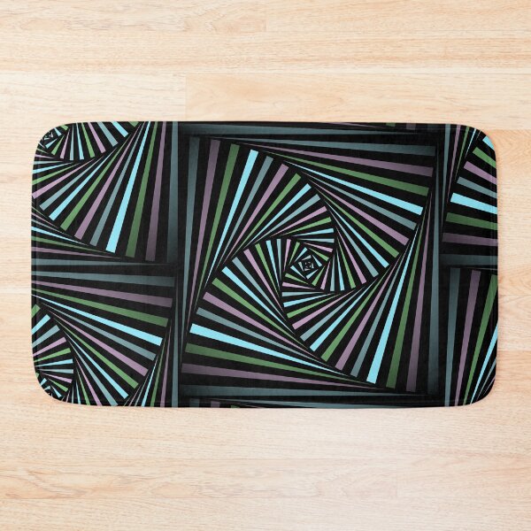Item preview, Black Lines Spiral 6 Opt Art Optical Ilusion Sacred Geometry Psy Art designed and sold by OtherSpaceX.