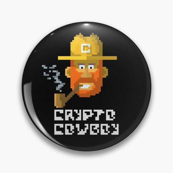Item preview, Crypto Cowboy Black T-shirt designed and sold by webeller.
