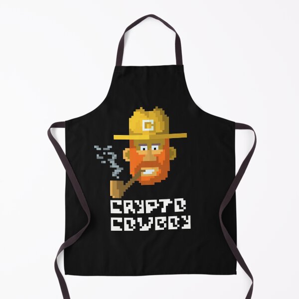 Item preview, Crypto Cowboy Black T-shirt designed and sold by webeller.