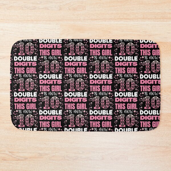 Item preview, This Girl Is Now 10 Double Digits - Birthday designed and sold by sasijaya.