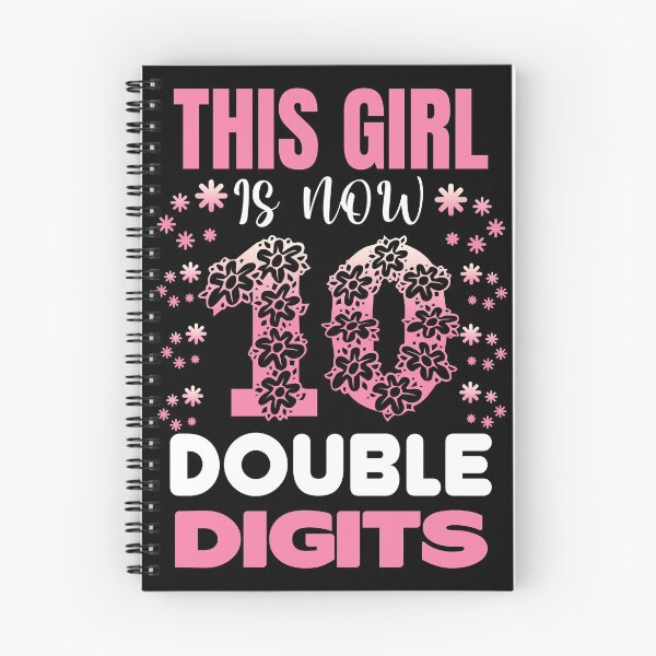 Item preview, This Girl Is Now 10 Double Digits - Birthday designed and sold by sasijaya.