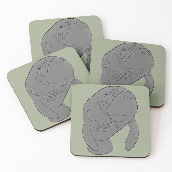 Item preview, Manatee designed and sold by The Sleepy Monito.
