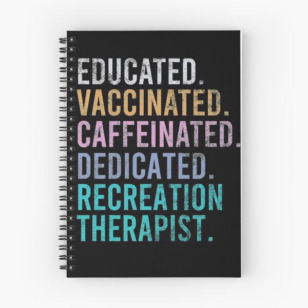 Item preview, Educated vaccinated caffeinated recreation therapist designed and sold by Omochiroi.