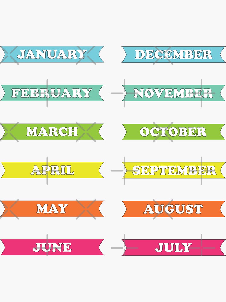 Monthly Planner Stickers Rainbow To Do Checklist Stickers Planner Labe –  INKtropolis