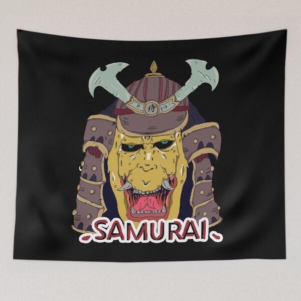 Item preview, samurai demon japan designed and sold by ragnacold.