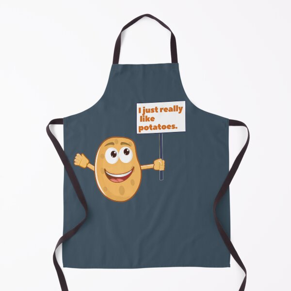 Item preview, I Just really like Potatoes- Funny gift Ideas for Potato Lovers- Version 2 designed and sold by EvaWolf.