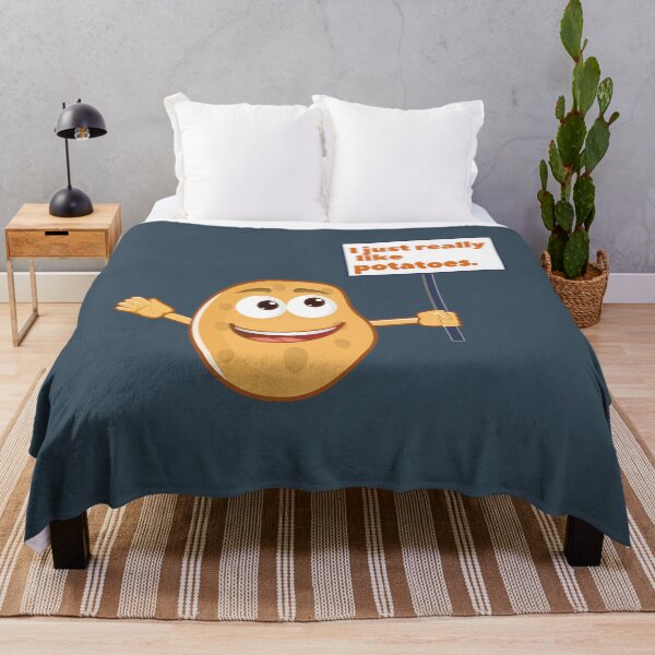 Item preview, I Just really like Potatoes- Funny gift Ideas for Potato Lovers- Version 2 designed and sold by EvaWolf.