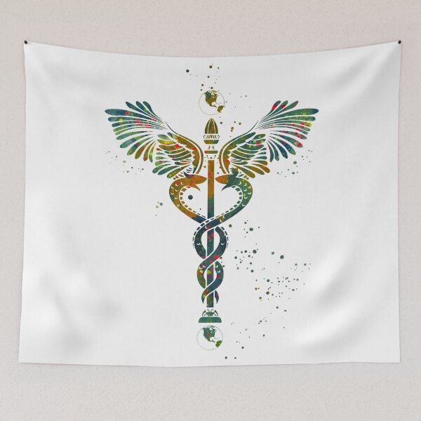 Item preview, Caduceus Medical Symbol designed and sold by EvasDreams.