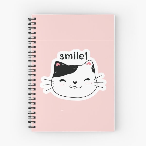 Item preview, cat cute smile kitten happy designed and sold by toastygoat.