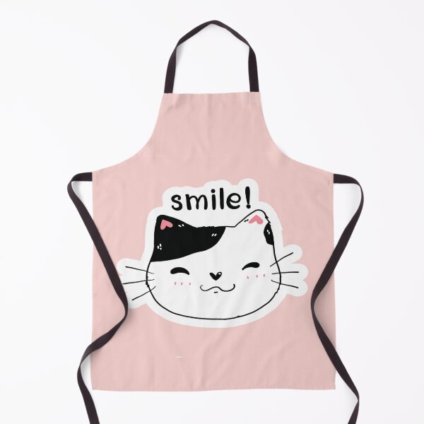 Item preview, cat cute smile kitten happy designed and sold by toastygoat.