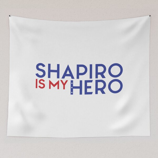 Item preview, Graphic Shapiro Is My Hero For Fans Men Women designed and sold by TuckBenFactsTee.