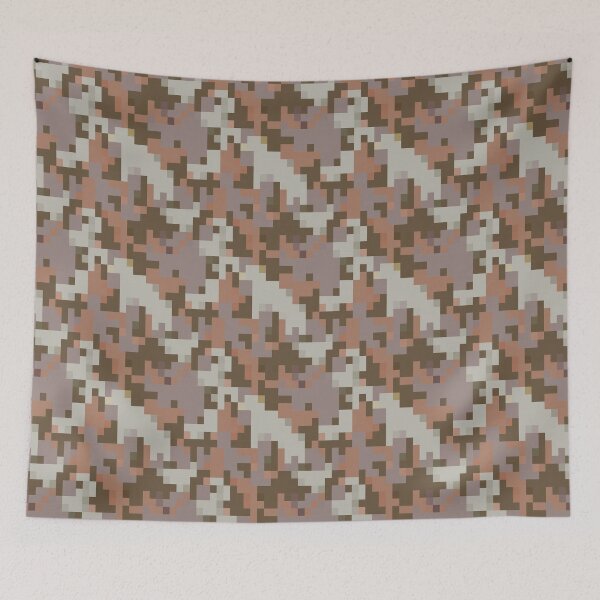 Item preview, Desert Army Camouflage Blue Gray Style  designed and sold by RadhaWords.