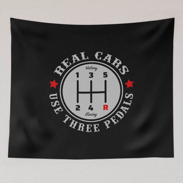 Item preview, Real Cars Use Three Pedals Classic Racing Shift Knob designed and sold by ThreadsNouveau.