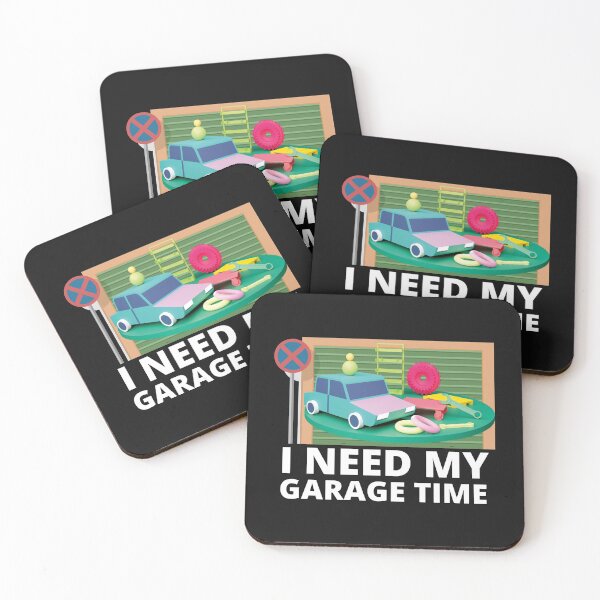 Item preview, I Need My Garage Time- Mechanic or Hobby gift Ideas designed and sold by EvaWolf.