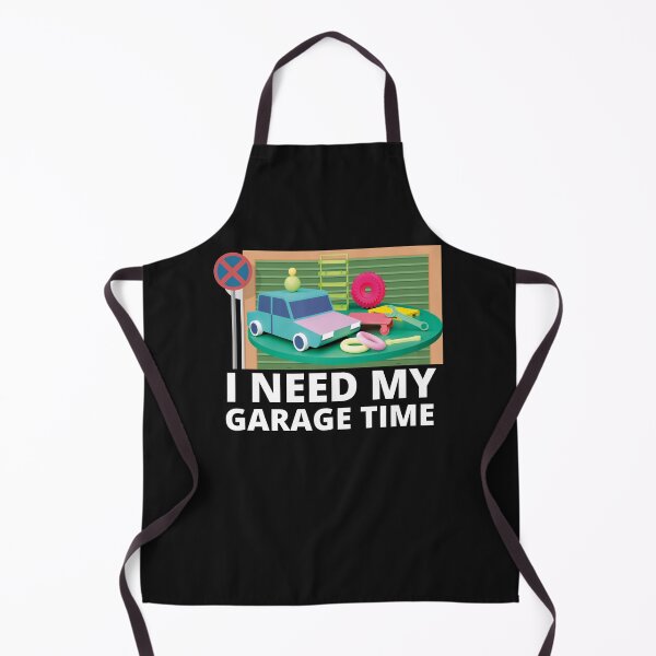 Item preview, I Need My Garage Time- Mechanic or Hobby gift Ideas designed and sold by EvaWolf.