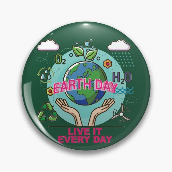 Item preview, EARTH DAY LIVE IT EVERY DAY designed and sold by Warrior Veteran Clothing.