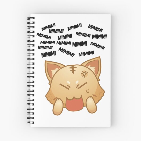 Item preview, Mimimi Cat Cartoon Funny Saying Irony designed and sold by DerEmmat.