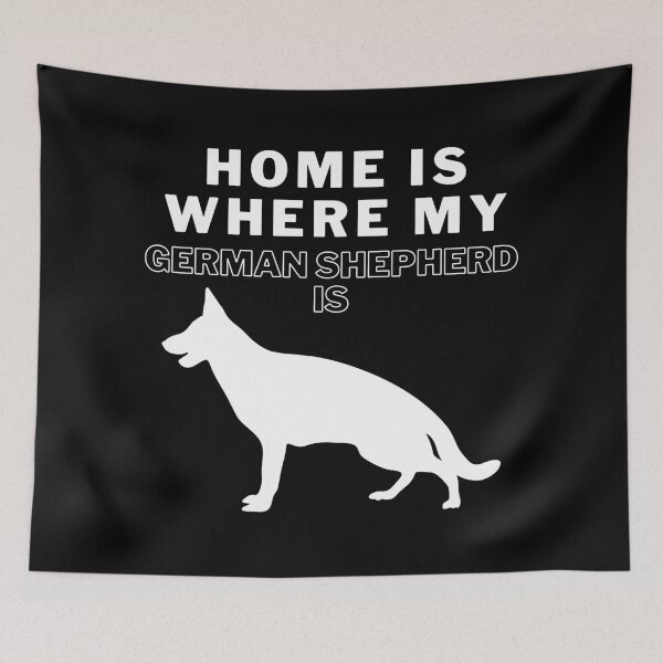 Item preview, Home Is Where My German Shepherd Is designed and sold by aimanart.