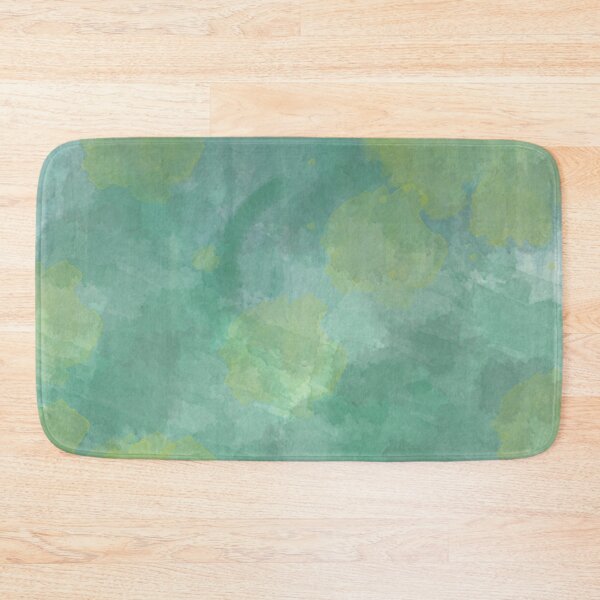 Item preview, Green, Turquoise and Yellow watercolor abstract art designed and sold by pastel-only.