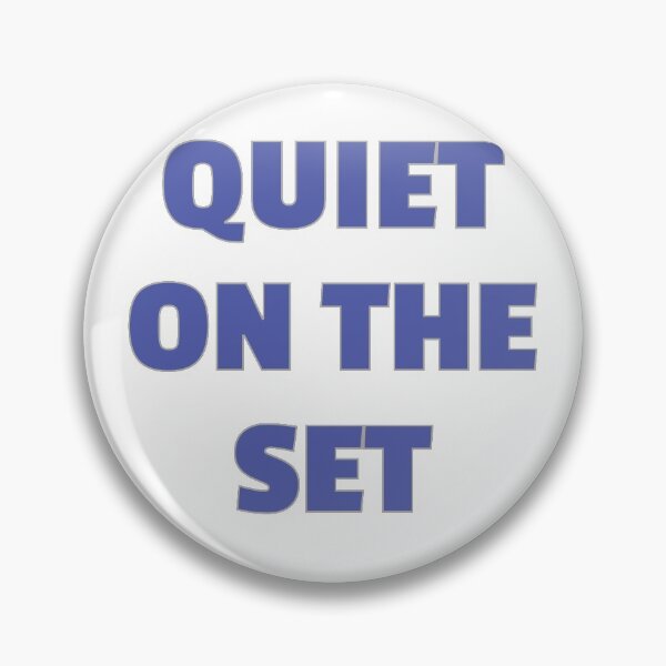 Item preview, Quiet on the Set Film Crew Gift Idea designed and sold by TrndSttr.
