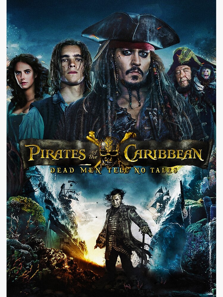 Pirates Of The Caribbean Dead Men Tell No Tales Poster By Zig Tozag Redbubble 2770