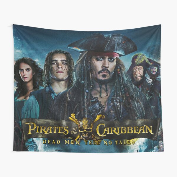 Telas Decorativas Piratas Del Caribe Redbubble