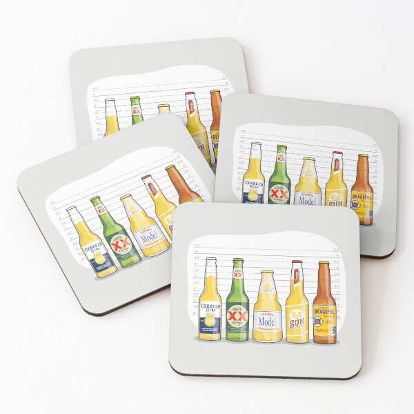 Item preview, Cinco De Mayo The Usual Suspects Mexican Beer designed and sold by Hixon House.