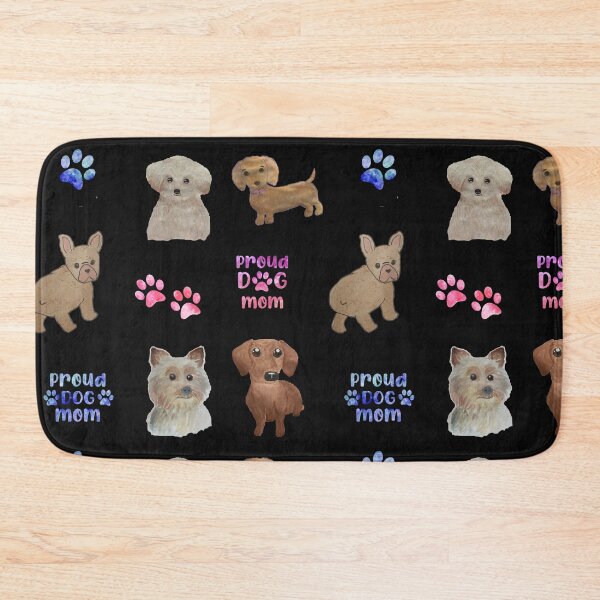 Item preview, Dogs stickers pack watercolor pink and blue watercolour dog pattern Dogs Set designed and sold by WatercolorFun.