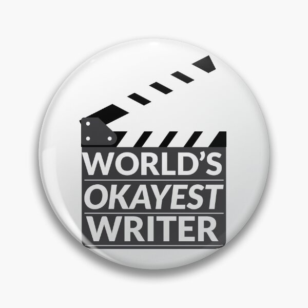 Item preview, Worlds Okayest Writer - Gift for Screenwriters designed and sold by TrndSttr.