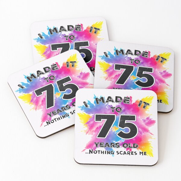 Item preview, Happy 75th Birthday-Aged to Perfection designed and sold by Julie Lucas.