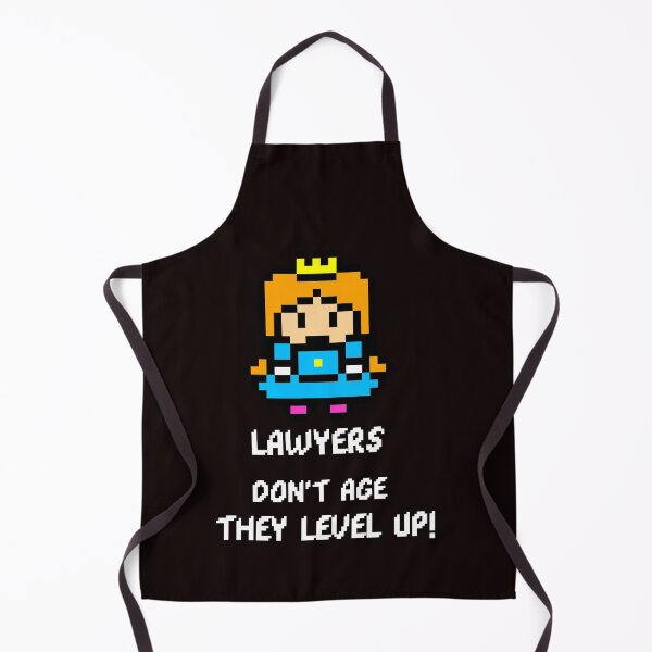 Item preview, Lawyers dont age, they level up! designed and sold by Evartdesign.