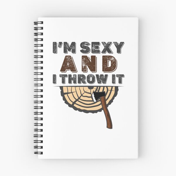 Item preview, I Throw It Funny Axe Tossing Lover Women designed and sold by Scratches Tees.