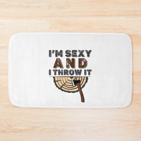 Item preview, I Throw It Funny Axe Tossing Lover Women designed and sold by Scratches Tees.