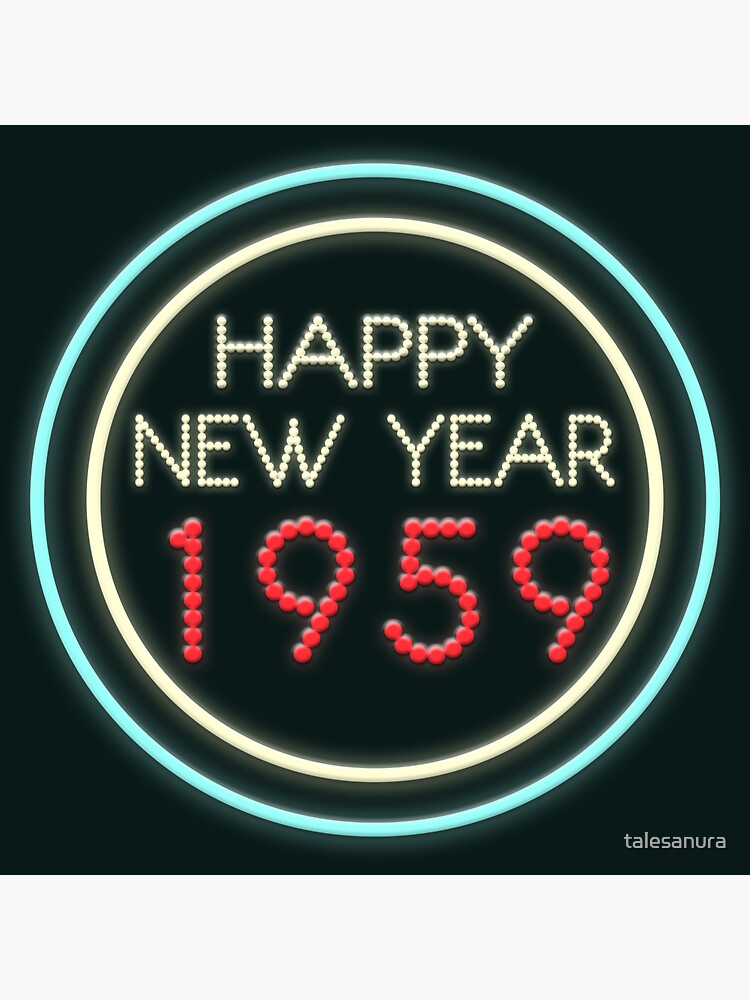 Happy New Year 1959 by talesanura